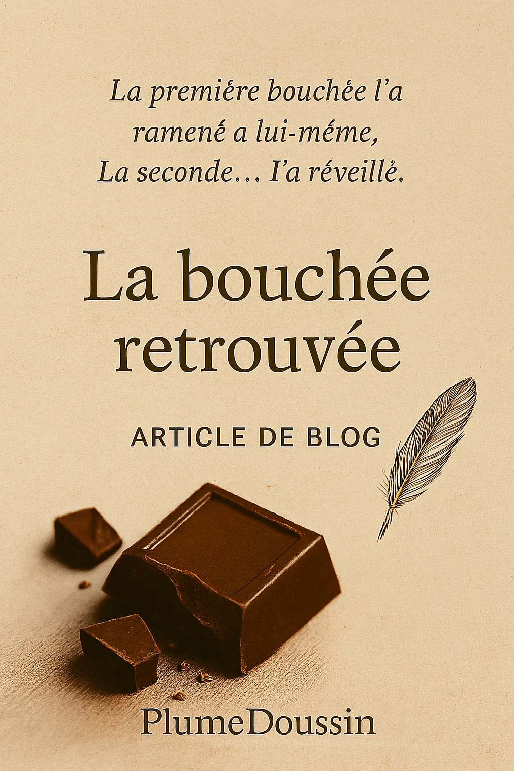 “Le goût qui manque : une exploration sensorielle et poétique”